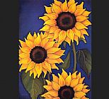 Sunflowers Wall Art - Sunflowers by Will Rafuse